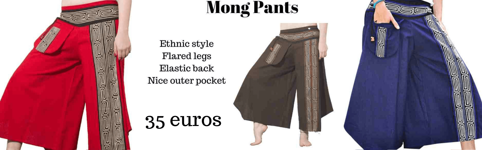 Mong Pants Ethnic Style